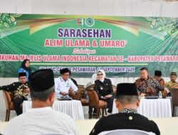 Pengurus MUI 5 Kecamatan di Kabupaten Pesawaran Resmi Dikukuhkan