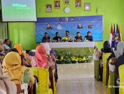 Gandeng APH, PWI Pesawaran Gelar Sosialisasi UU Pers, KEJ dan Penyuluhan Hukum